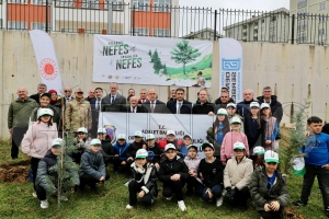 �T�rkiye�nin G�c� Orman� Etkinli�i Kapsam�nda Fidan Dikimi Yap�ld�